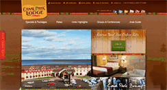 Desktop Screenshot of canalparklodge.com